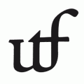 Black font on white background - a ligature for the three letters W T F