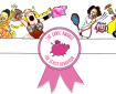 Cartoon of a range of women performing widely varied activities, with the Ernies logo of a flying pink pig centre.