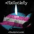 image text macro of a candle with superimposed text: #FixSociety Leelah Alcorn 1997-2014 #standupforleelah